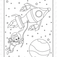 clinging to spacecraft