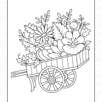 Cute Fall-Themed Coloring Pages 16 cute fall themed coloring pages