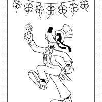 disney goofy st patricks day