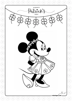 Disney Minnie Mouse St. Patrick’s Day