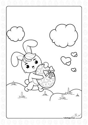Easter Bunny Character