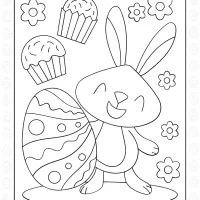 easter colouring book
