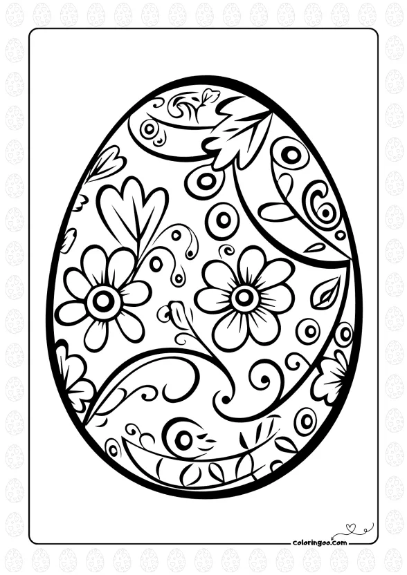 easter day egg for adults