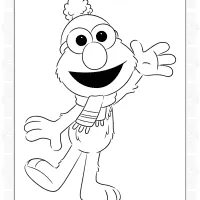 elmo coloring pages