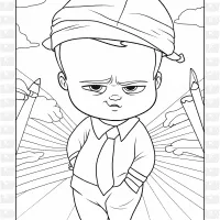 Free The Boss Baby Pdf Coloring 4 free the boss baby pdf coloring