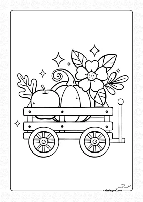 Fun Pumpkin Coloring Pages