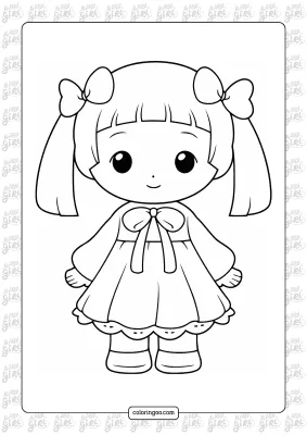 Girls Coloring Pages 01