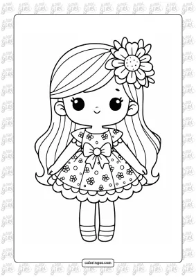 Girls Coloring Pages 02