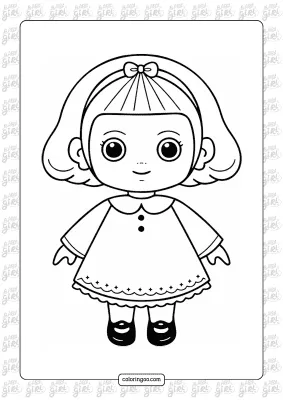 Girls Coloring Pages 04