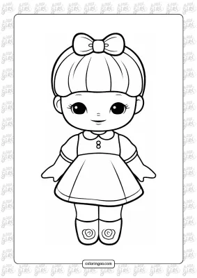 Girls Coloring Pages 06