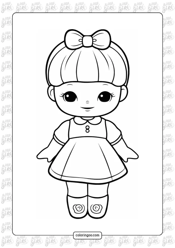 girls coloring pages 06