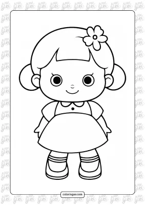 Girls Coloring Pages 07
