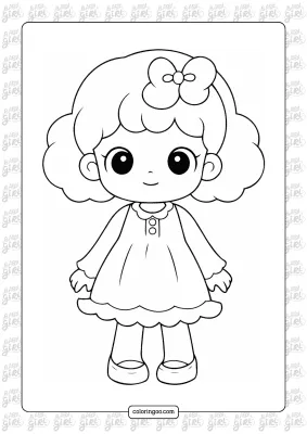 Girls Coloring Pages 08