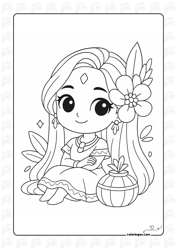 Girls Coloring Pages 15 1 girls coloring pages 15