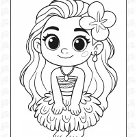 girls coloring pages 16