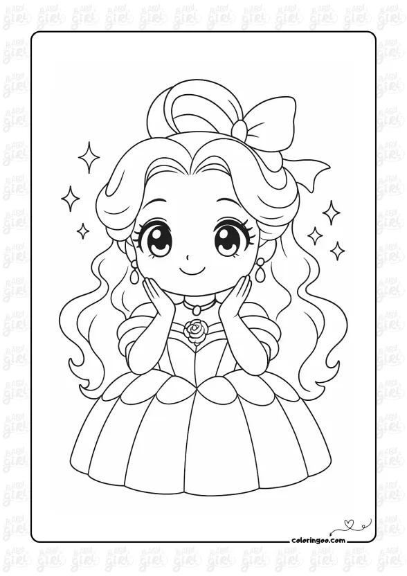Girls Coloring Pages 17 1 girls coloring pages 17