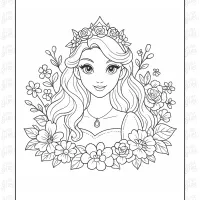 girls coloring pages 21