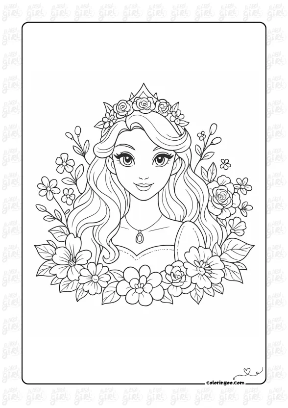Girls Coloring Pages 21 1 girls coloring pages 21