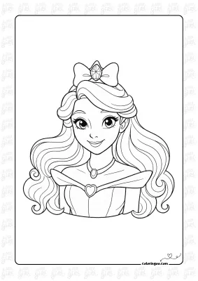 Girls Coloring Pages 22