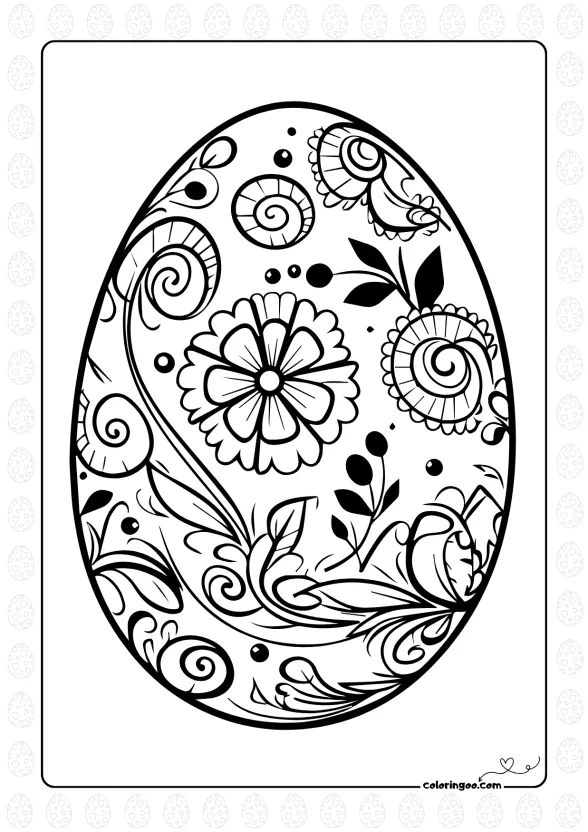 happy easter day egg for adults