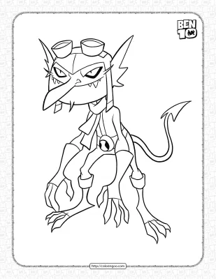 Juryrigg Omniverse Classic Coloring Pages