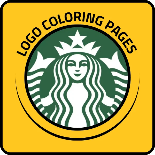 Free Printable Coloring Pages for Kids 152 logo yellow button