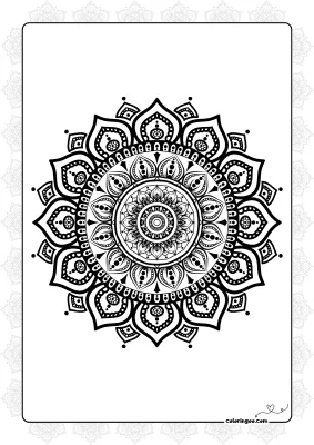 Mandala Pdf Coloring Pages 76