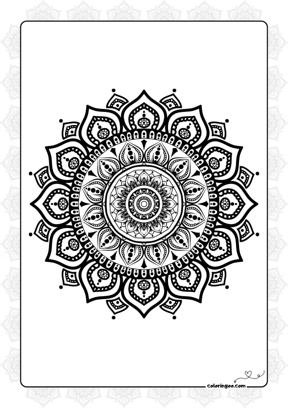 mandala pdf coloring pages 76