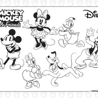 mickey mouse and friends