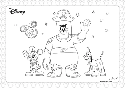 Mickey Mouse Space Adventure