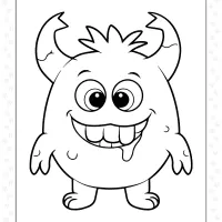odd monster coloring pages