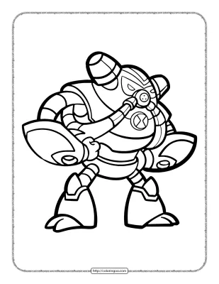 Overflow Coloring Pages for Kids