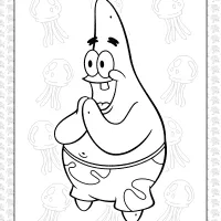 patrick star coloring pages