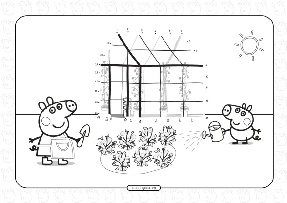 Peppa Pig Tracing Activity Worksheet 1 peppa pig tracing activity worksheet