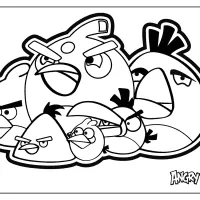 printable angry birds pdf coloring page
