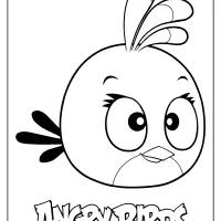 printable angry birds stella pdf coloring page