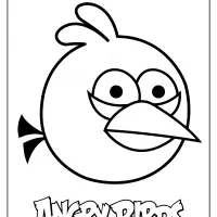 printable angry birds the blues pdf coloring page