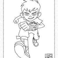 Printable Ben Tennyson Coloring Pages 11 printable ben 10 coloring pages for kids