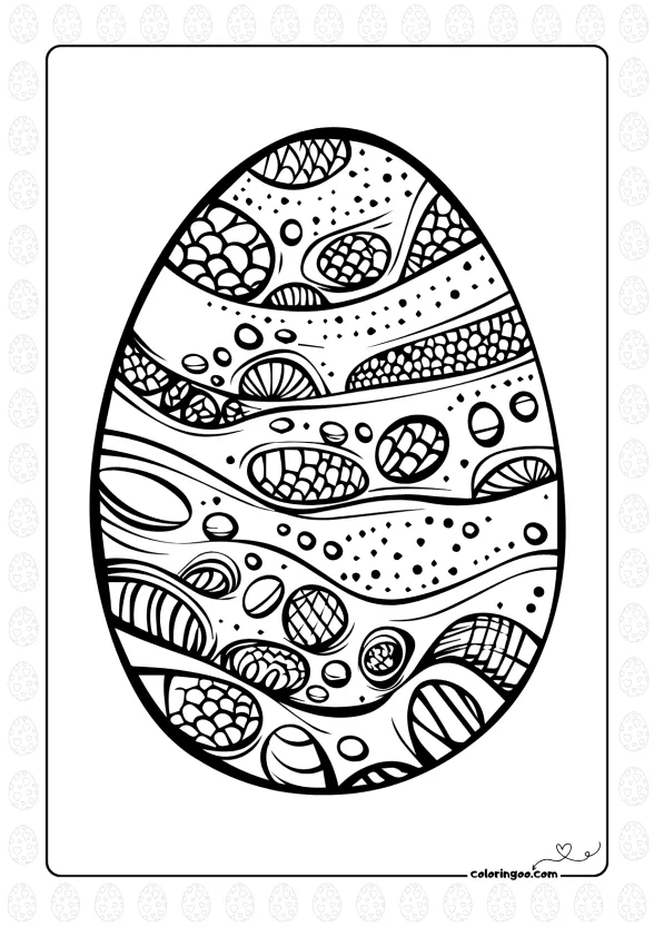 printable easter egg for adults