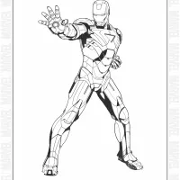 printables iron man coloring sheet