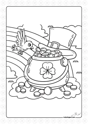 Saint Patrick’s Day Colouring