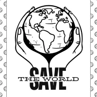 Save The World Coloring Sheet 12 save the world coloring sheet