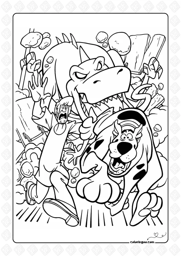 scooby doo dinosaur spirit