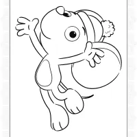 sesame street little mouse coloring