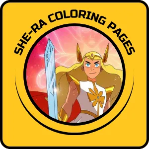 Free Printable Coloring Pages for Kids 148 she ra yellow button