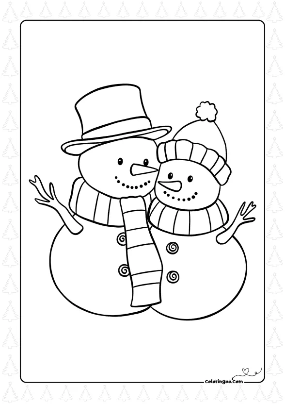 snowman happy new year