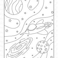 spacecraft between planets
