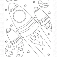 spacecraft moving through space