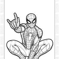 spider man printable coloring pages