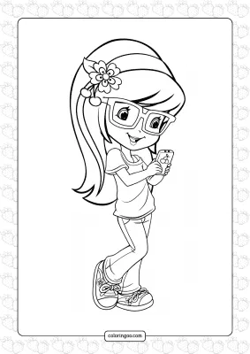 Strawberry Shortcake with Phone